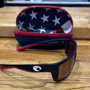 Costa Navy and Crimson Sunglasses
